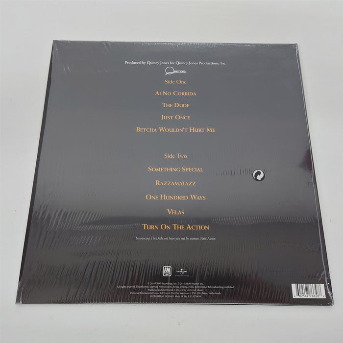 Quincy Jones - The Dude Limited Edition Yellow Vinyl LP Reissue