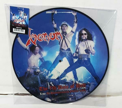 Venom  - The 7th Date Of Hell Live At Hammersmith Pictutre Disc Vinyl LP New vinyl LP CD releases UK record store sell used