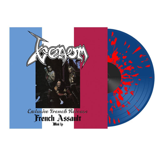 Venom - French Assault Blue/Red Splatter Vinyl LP Reissue New collectable releases UK record store sell used