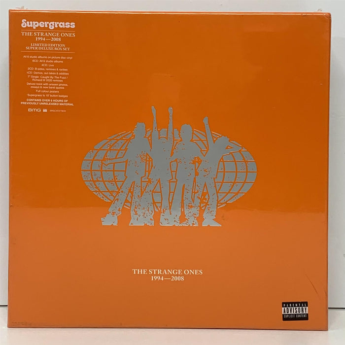 Supergrass - The Strange Ones 1994-2008 Super Deluxe 6x Picture Disc Vinyl LP + 13CD + 7" Vinyl Single Box Set