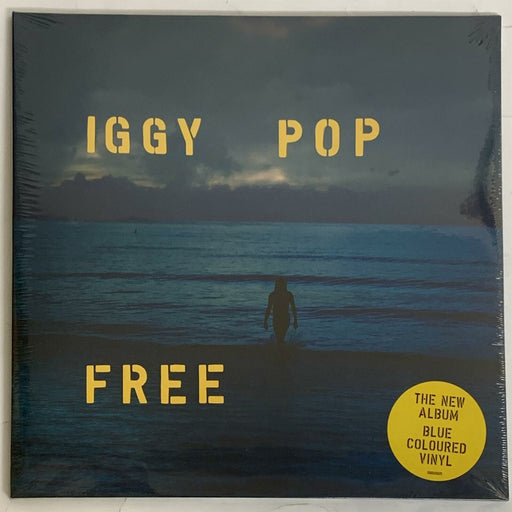 Iggy Pop - Free Limited Edition Blue Vinyl LP New vinyl LP CD releases UK record store sell used