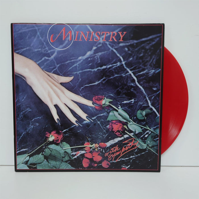 Ministry - With Sympathy Limited Edition 180G Red Vinyl LP Reissue