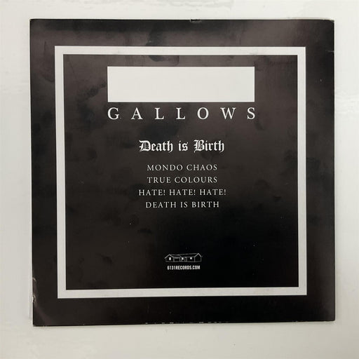 Gallows - Death Is Birth 7" Vinyl EP New collectable releases UK record store sell used