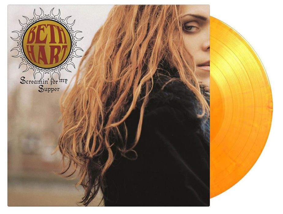 Beth Hart - Screamin' For My Supper Limited Edition 2x 180G Yellow & Orange Marbled Vinyl LP Reissue