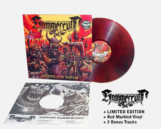 Hammercult- Anthems Of The Damned Limited Red Marbled Vinyl LP New vinyl LP CD releases UK record store sell used