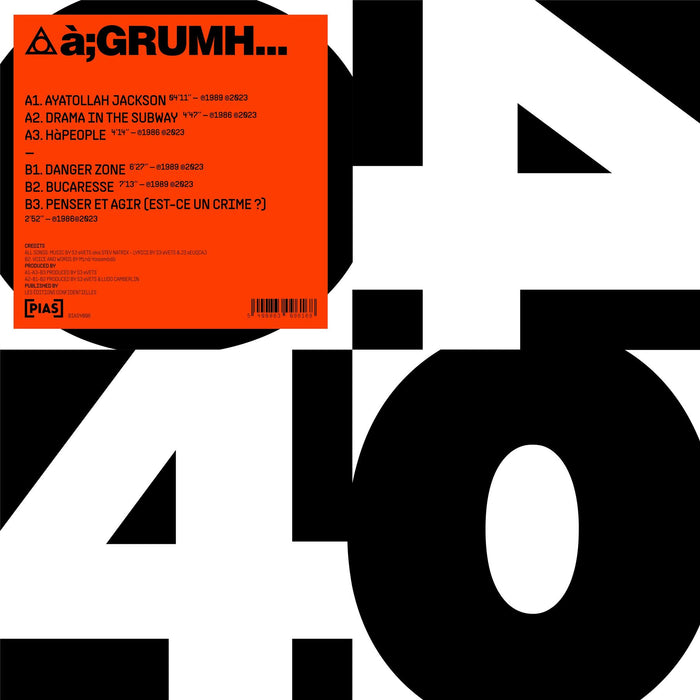 à;GRUMH... - [PIAS] 40 Vinyl LP