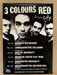 3 Colours Red - Tour Poster 1999 New collectable releases UK record store sell used
