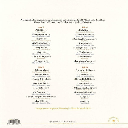 Eddy Mitchel l- L'Erudit Monsieur Eddy Collector Edition  2X Vinyl LP New vinyl LP CD releases UK record store sell used