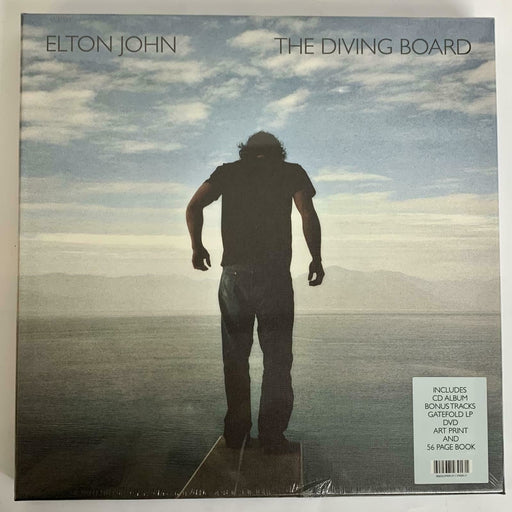 Elton John - The Diving Board Numbered 00020/5000 CD + DVD + 2Lp Boxset New vinyl LP CD releases UK record store sell used