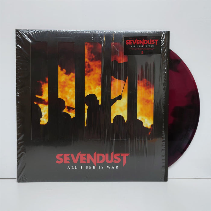 Sevendust - All I See Is War Limited Edition Red & Black Vinyl LP