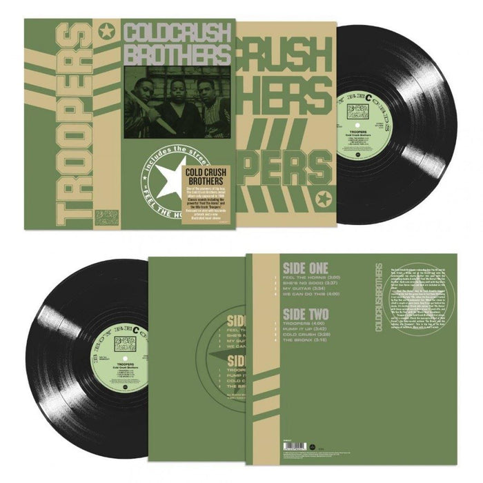 Cold Crush Brothers - Troopers Vinyl LP Reissue