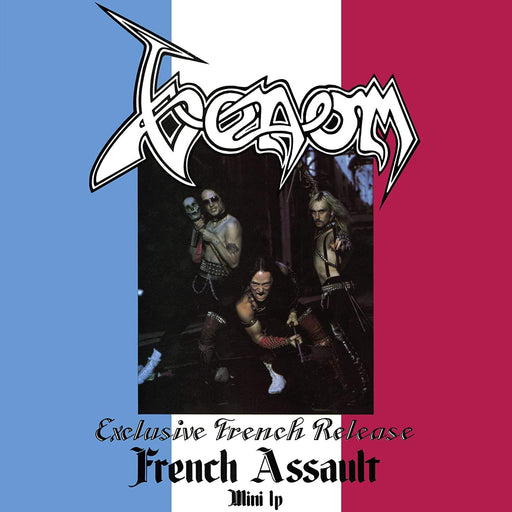 Venom - French Assault Blue/Red Splatter Vinyl LP Reissue New collectable releases UK record store sell used