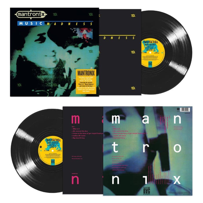 Mantronix - Music Madness Vinyl LP Reissue