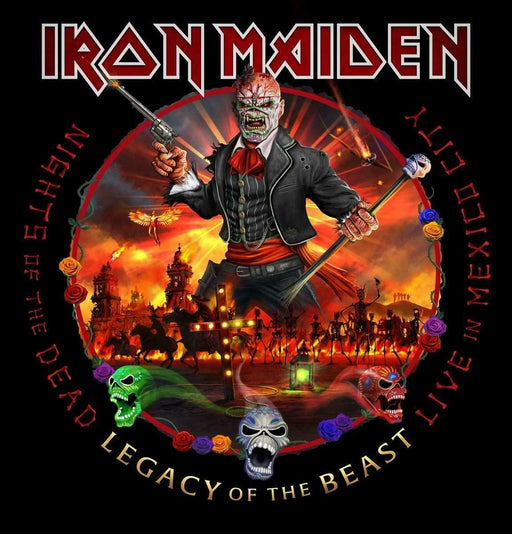 Iron Maiden- Nights Of The Dead Legacy Of The Beast Live 3X Vinyl LP New vinyl LP CD releases UK record store sell used