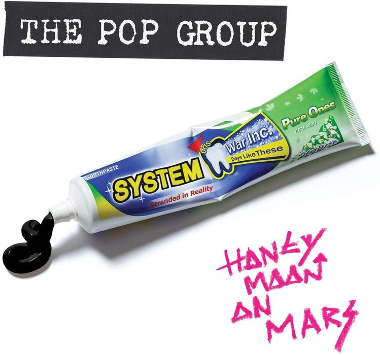 The Pop Group – Honeymoon On Mars Limited Edition 2CD + Badge Boxset