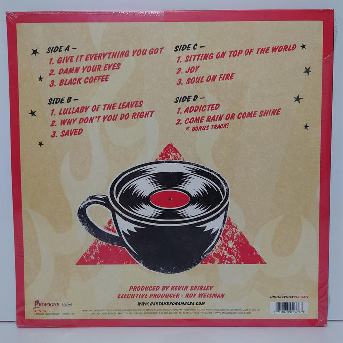 Beth Hart & Joe Bonamassa - Black Coffee Limited Edition 2x 180G Red V– In Records