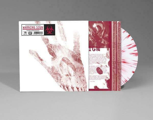 Warning Sign - OST 2X Limited Red White Splatter Vinyl LP  Craig Safan New vinyl LP CD releases UK record store sell used
