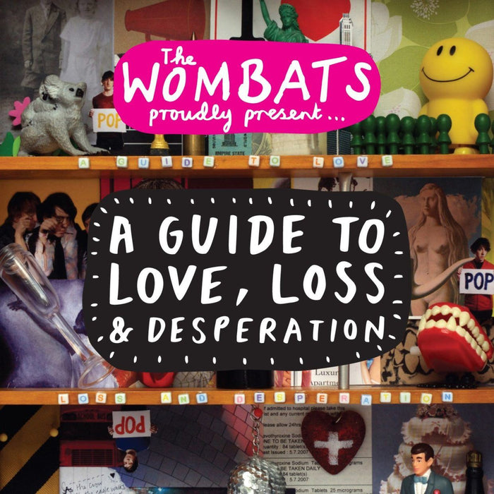 The Wombats - Proudly Present… A Guide to Love, Loss & Desperation Pink Vinyl LP + 2 Art Prints