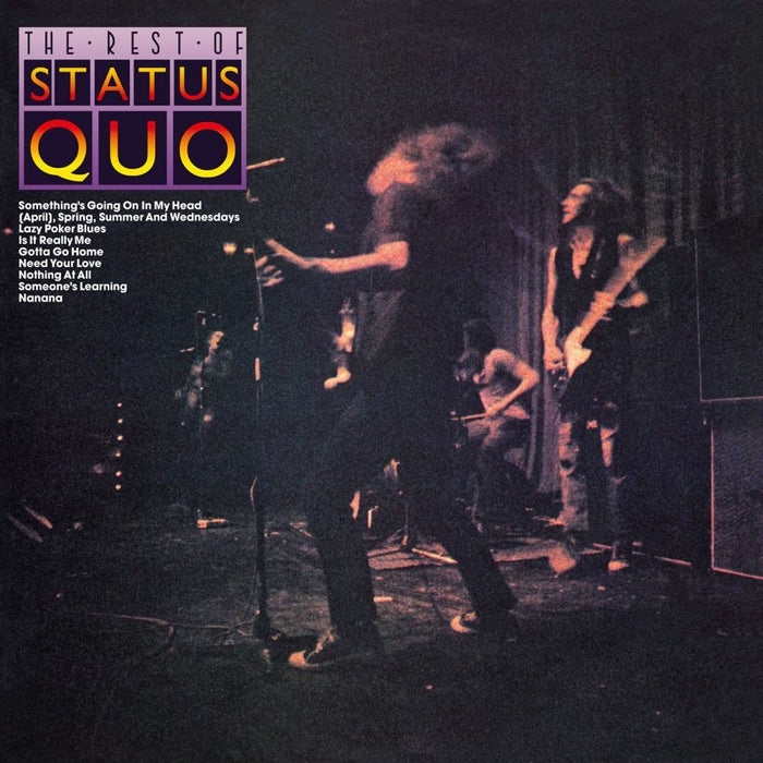 Status Quo - The Rest Of Status Quo Limited Edition 180G Purple Vinyl LP Reissue