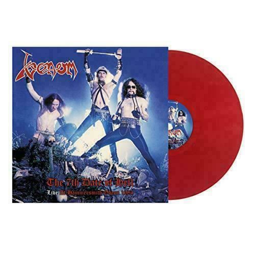 Venom - The 7Th Date Of Hell Live At Hammersmith Odeon Ltd Red Vinyl LP New vinyl LP CD releases UK record store sell used