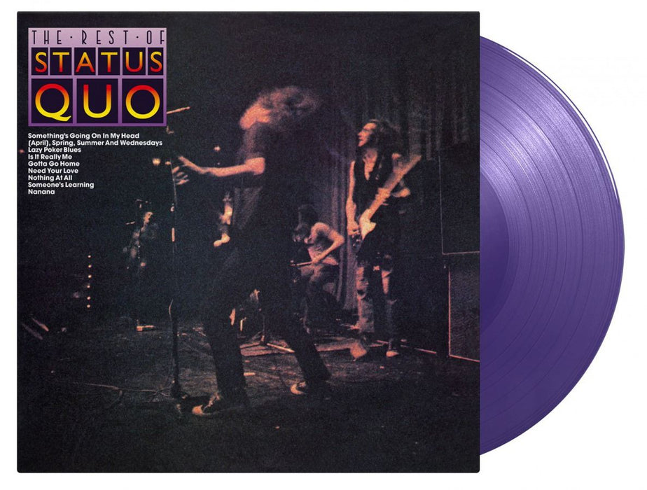 Status Quo - The Rest Of Status Quo Limited Edition 180G Purple Vinyl LP Reissue