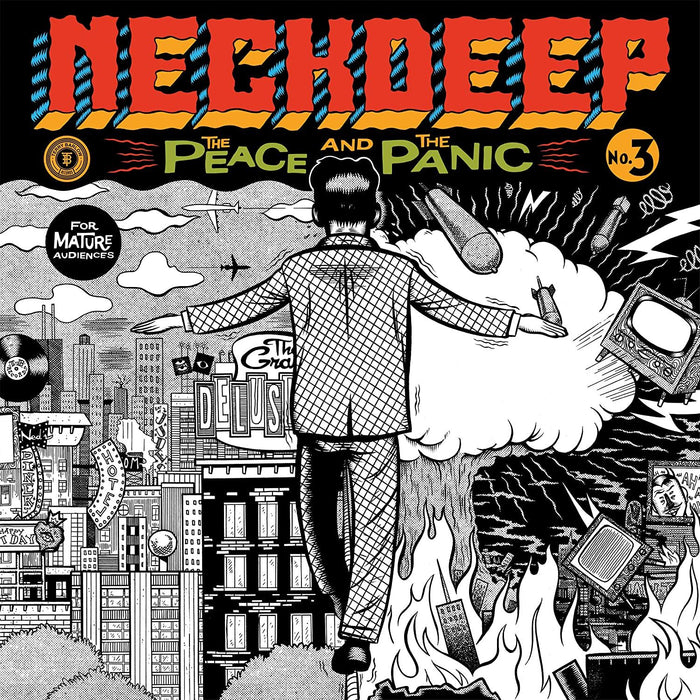 Neck Deep - The Peace and the Panic Neon Green Vinyl LP Reissue
