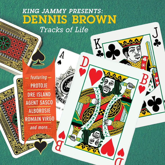 King Jammy Presents Dennis Brown - Tracks Of Life Vinyl LP + 7" Single