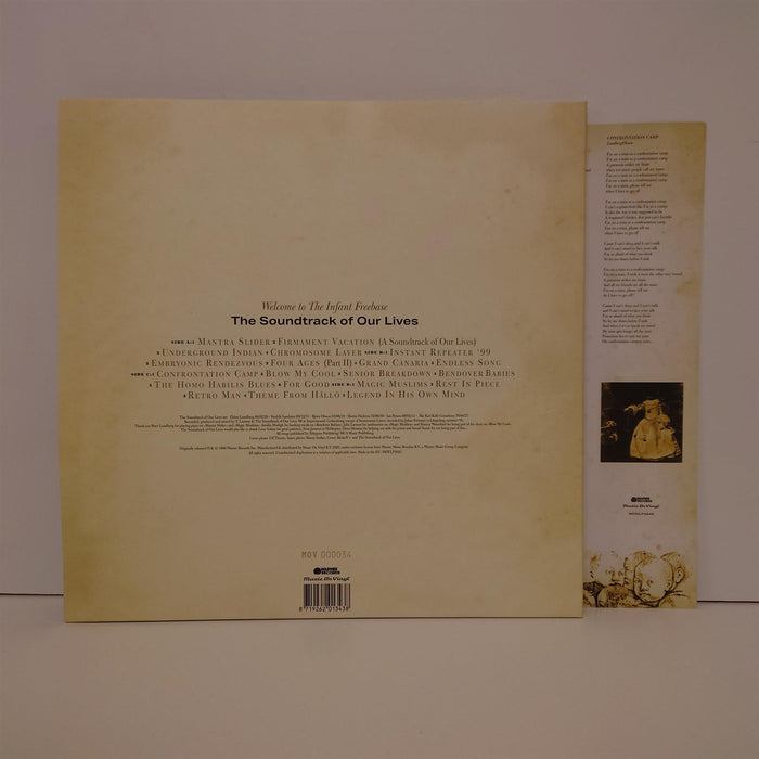 The Soundtrack Of Our Lives - Welcome To The Infant Freebase Limited Edition 2x 180G Gold Vinyl LP Reissue