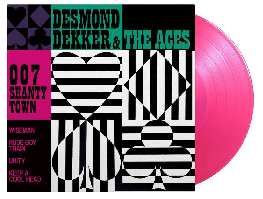Desmond Dekker and The Aces - 007 Shanty Town Limited Edition 180G Magenta Vinyl LP Reissue