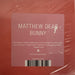 Matthew Dear- Bunny 2X Vinyl LP New vinyl LP CD releases UK record store sell used