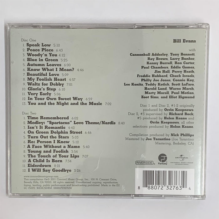 Bill Evans - The Definitive Bill Evans On Riverside And Fantasy 2CD