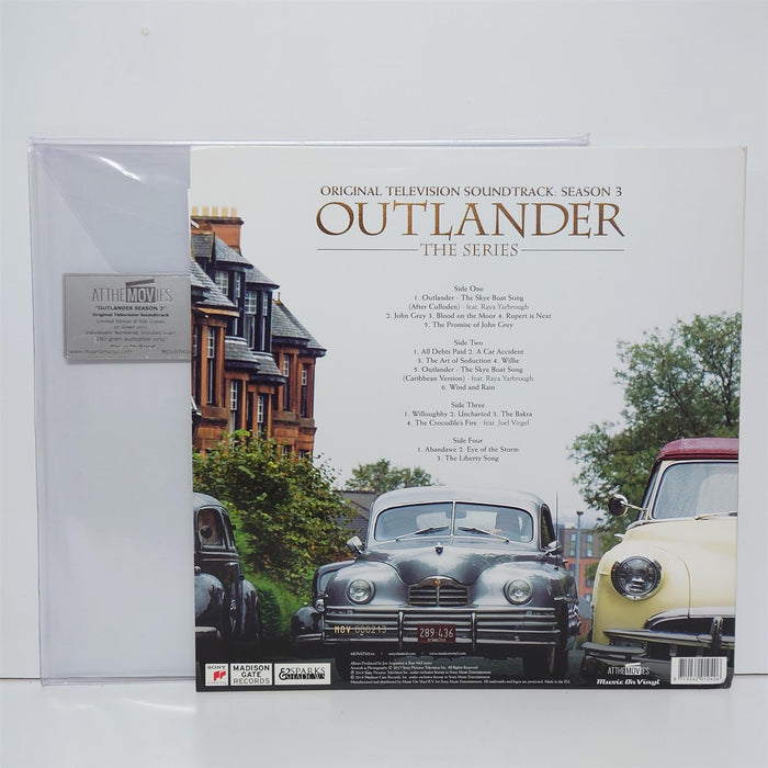 Outlander: The Series (Original Television Soundtrack: Season 3) - Bear McCreary Limited Edition 2x 180G Green Vinyl LP