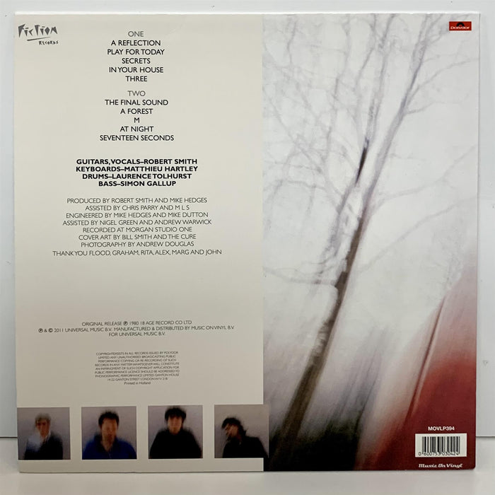 The Cure - Seventeen Seconds 180G Vinyl LP Reissue