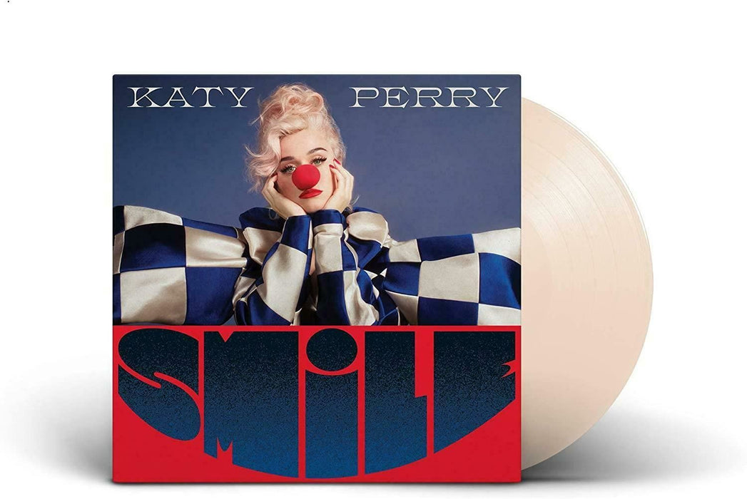 Katy Perry- Smile Limited White Cream Vinyl LP New vinyl LP CD releases UK record store sell used