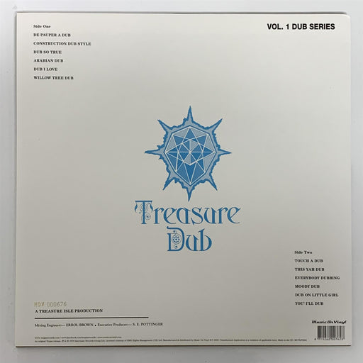 Arthur "Duke" Reid - Treasure Dub (Vol. 1 Dub Series) Limited 180G Orange Vinyl LP Reissue New vinyl LP CD releases UK record store sell used