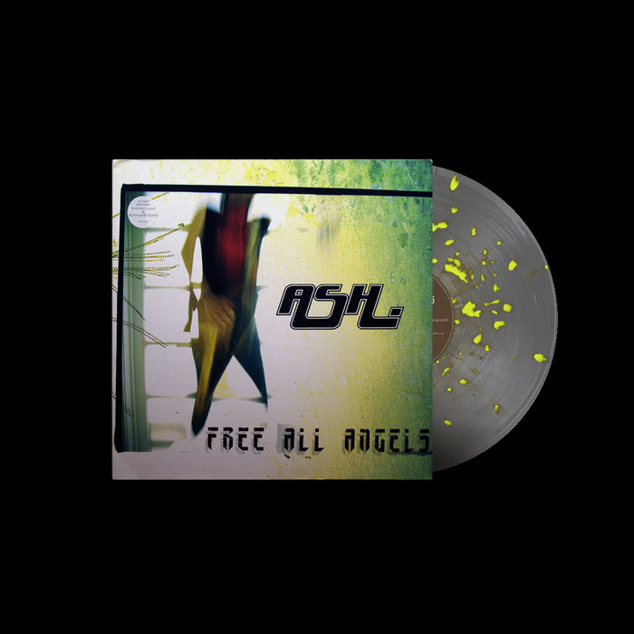 Ash - Free All Angels Limited Edition Clear & Yellow Splatter Vinyl LP Reissue
