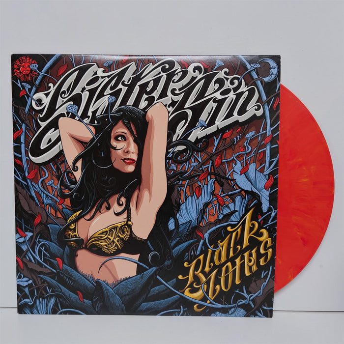 Sister Sin - Black Lotus Limited Edition Orange Marbled Vinyl LP Reissue
