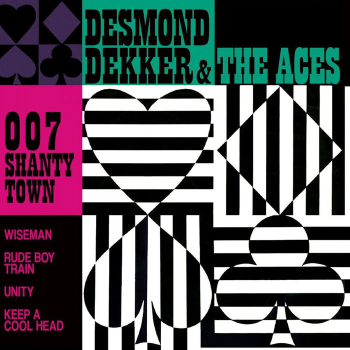 Desmond Dekker and The Aces - 007 Shanty Town Limited Edition 180G Magenta Vinyl LP Reissue