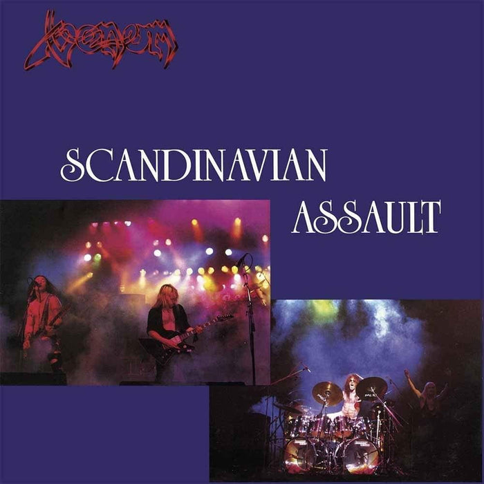 Venom - Scandinavian Assault White/Pink Splatter Vinyl LP Reissue New collectable releases UK record store sell used