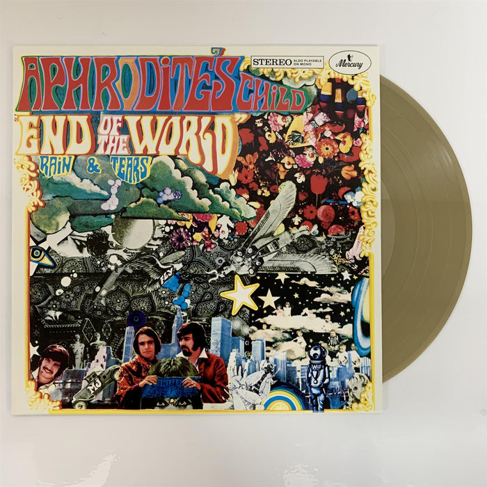 Aphrodite's Child - End Of The World Limited Gold Vinyl LP Reissue