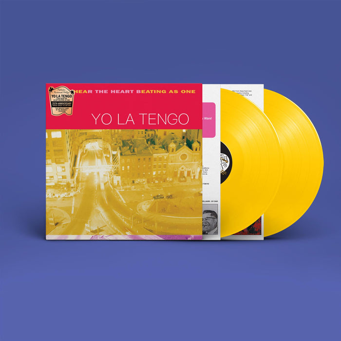 Yo La Tengo - I Can Hear The Heart Beating As One 2x 25th Anniversary Yellow Vinyl LP New collectable releases UK record store sell used