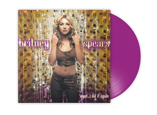 Britney Spears - Oops!... I Did It Again Neon Violet Vinyl LP Reissue