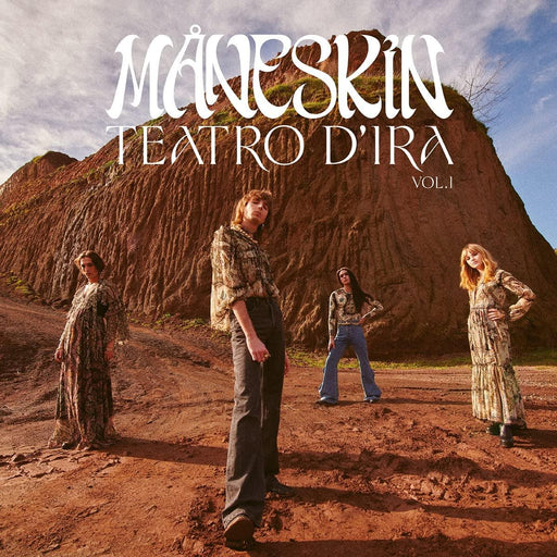 Maneskin – Teatro D'Ira Vol.1 Transparent Orange Vinyl LP New vinyl LP CD releases UK record store sell used