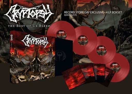 Cryptopsy - The Best Of Us Bleed 4X Red Vinyl LP Box Set New vinyl LP CD releases UK record store sell used