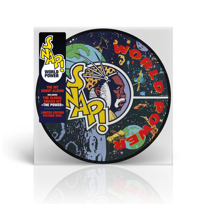 Snap! - World Power Limited Edition Picture Disc Vinyl LP Reissue