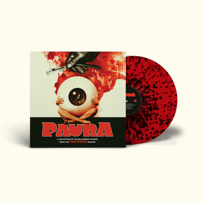 Paura (A Collection Of Italian Horror Sounds From The Cam Sugar Archive) - V/A Limited Edition 2x Red & Black Splatter Vinyl LP