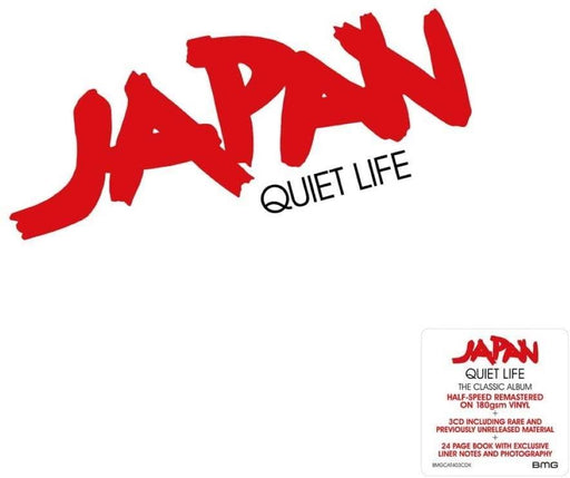 Japan – Quiet Life Box Set 180G Vinyl LP + 3CD + Book New vinyl LP CD releases UK record store sell used