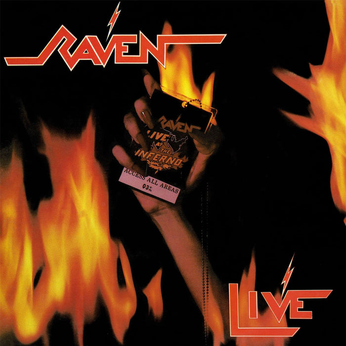 Raven  - Live At The Inferno 2x Red Vinyl LP Reissue