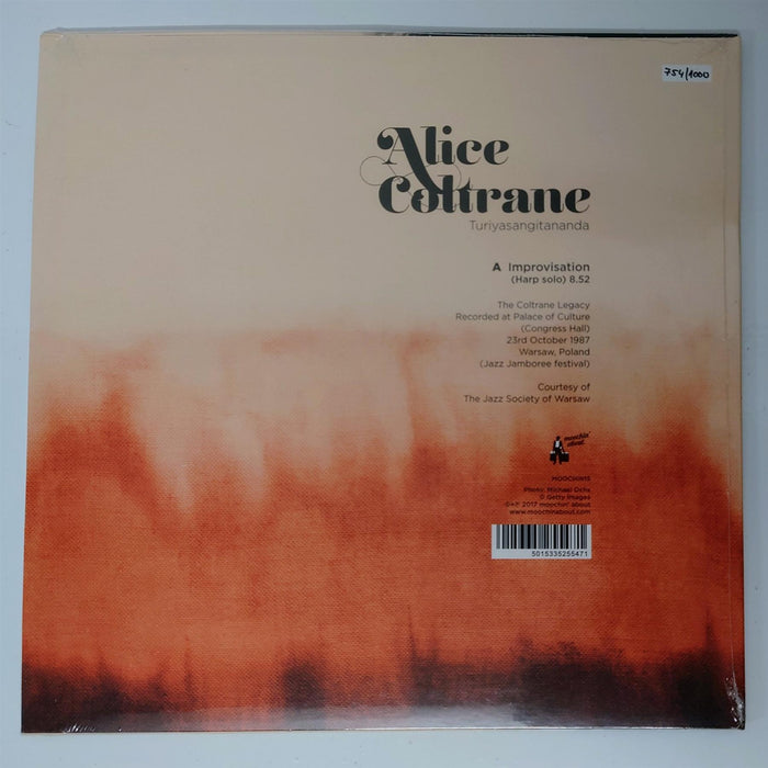 Alice Coltrane - Improvised Harp Solo 10" Etched Vinyl Single
