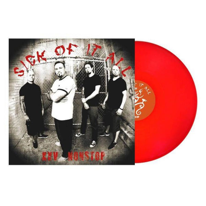 Sick Of It All - XXV Nonstop Limited Edition Red Vinyl LP Reissue